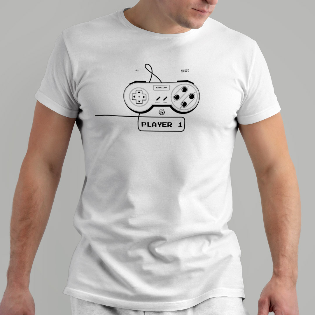 Nome do produto: Camiseta Player 1