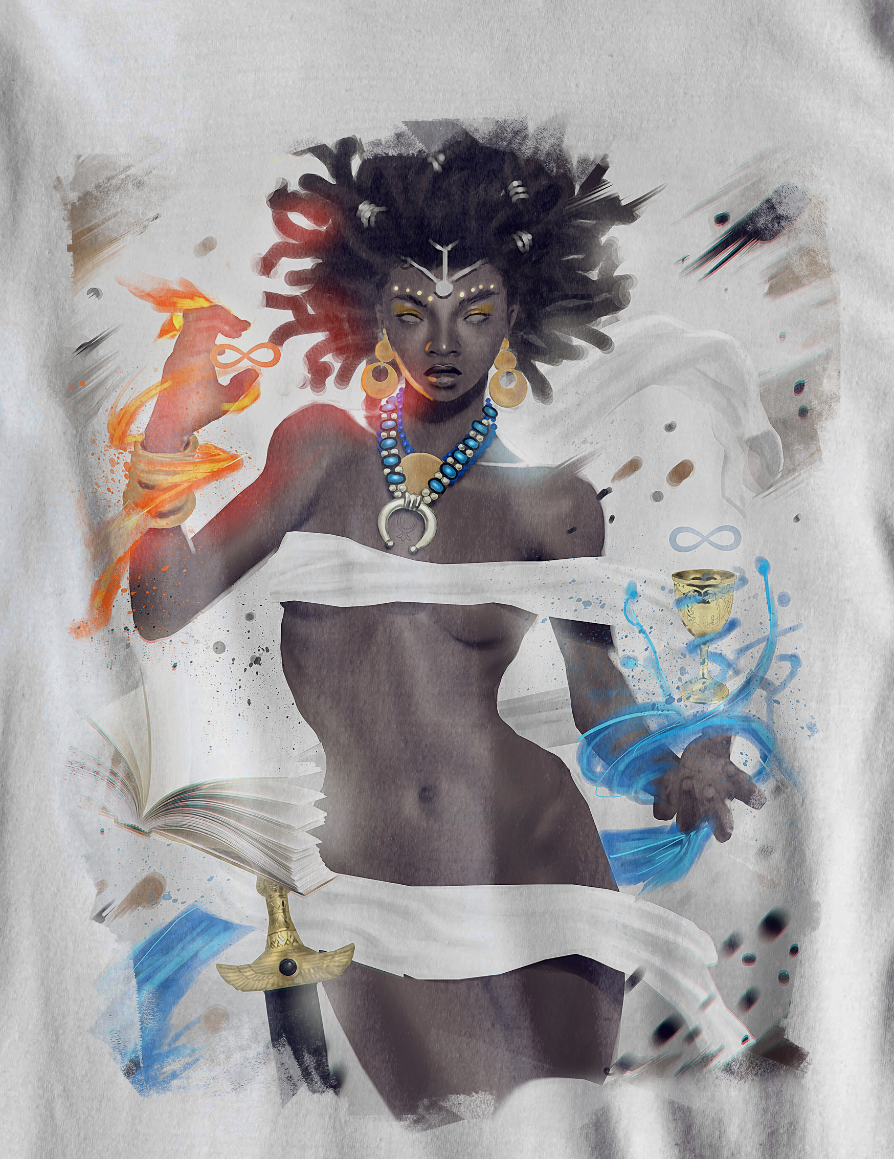 Nome do produto: Camiseta Orixá - (unissex)