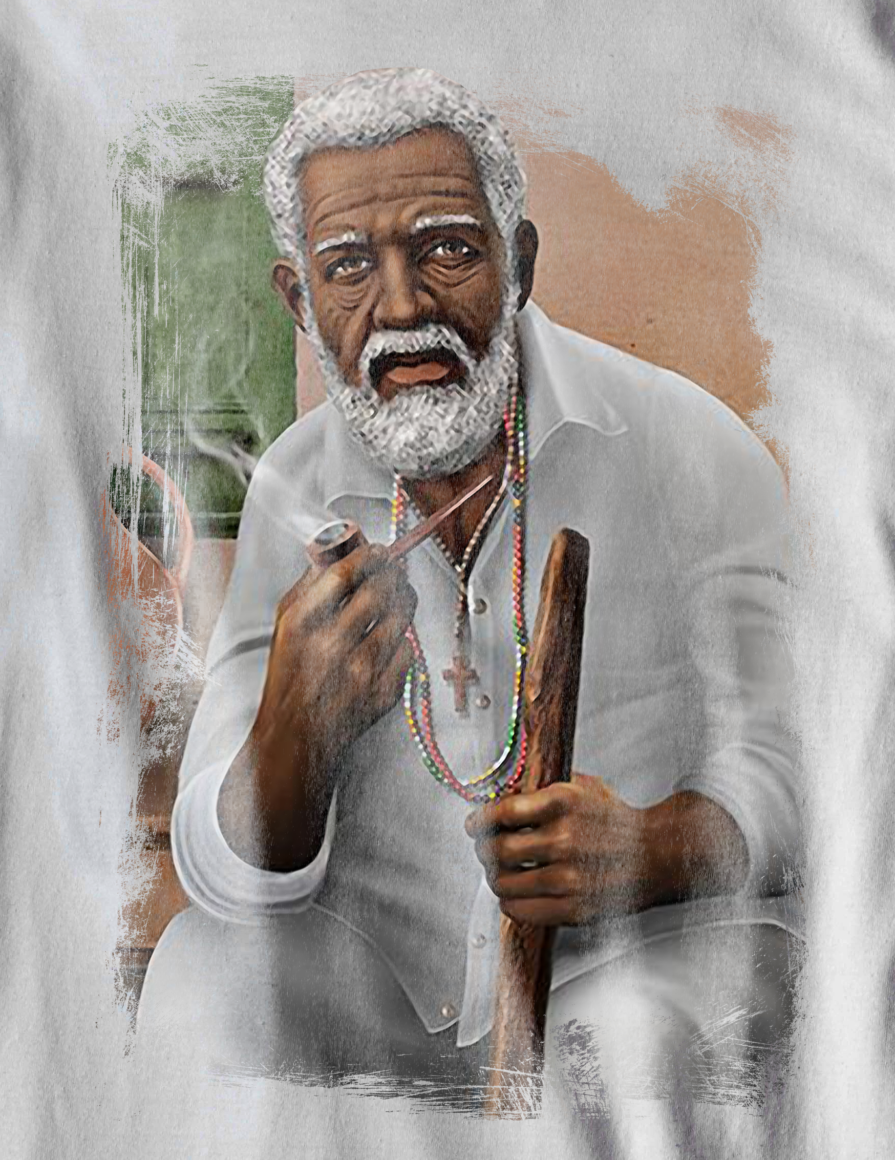 Nome do produto: Camiseta Preto Velho - (unissex)