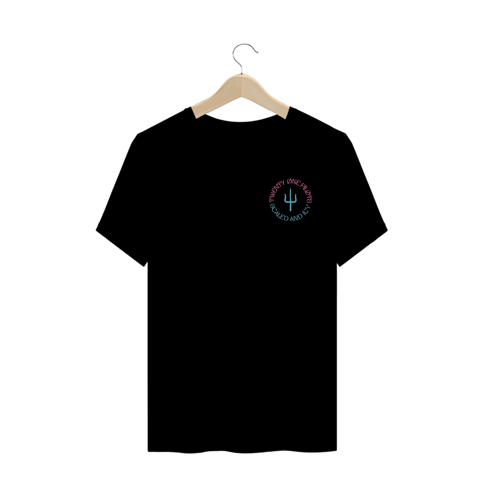 Nome do produto: Camiseta Twenty one pilots Scaled and icy Logo