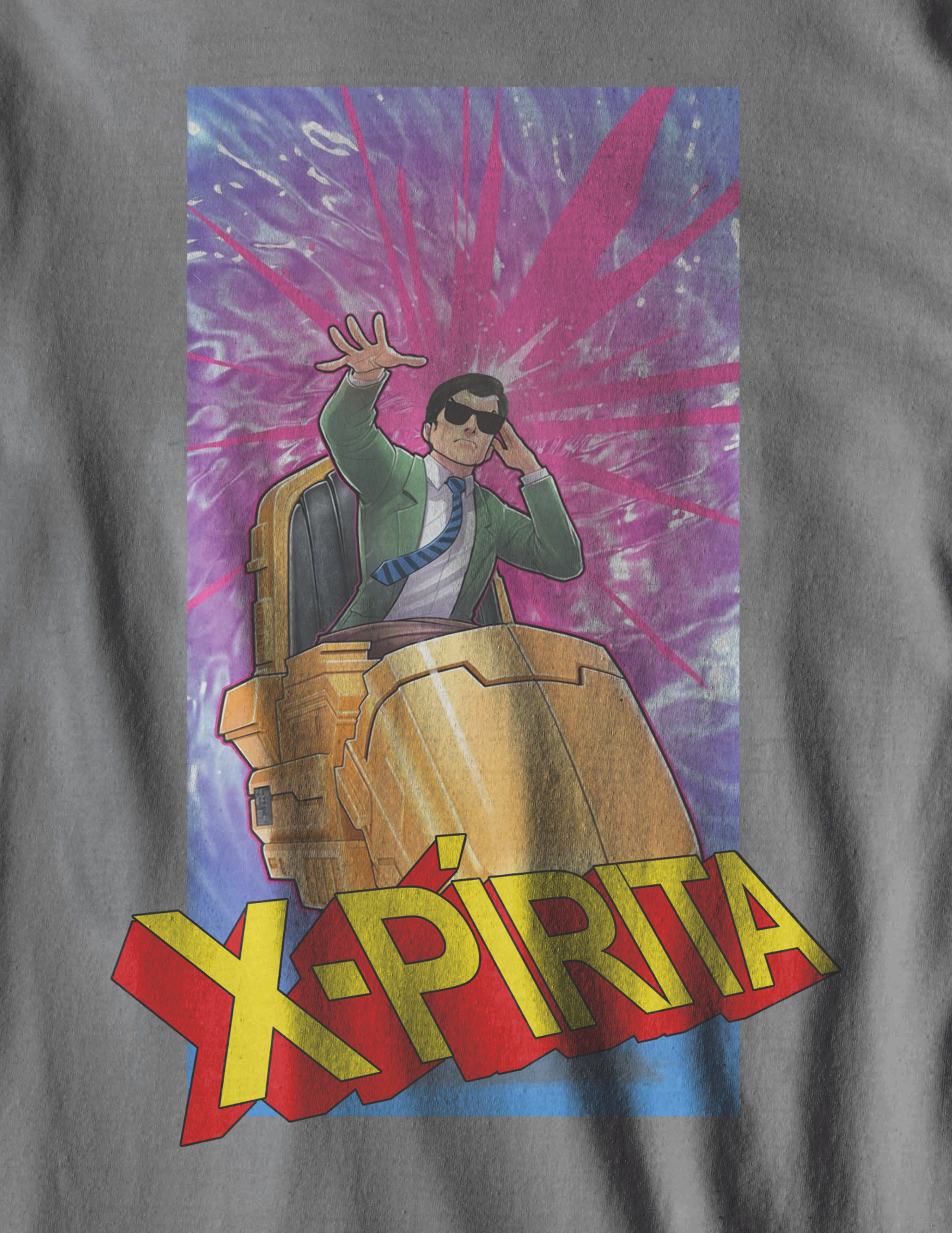 Nome do produto: Camiseta Plus Size - Professor Xavier - X-Pírita - (unissex)