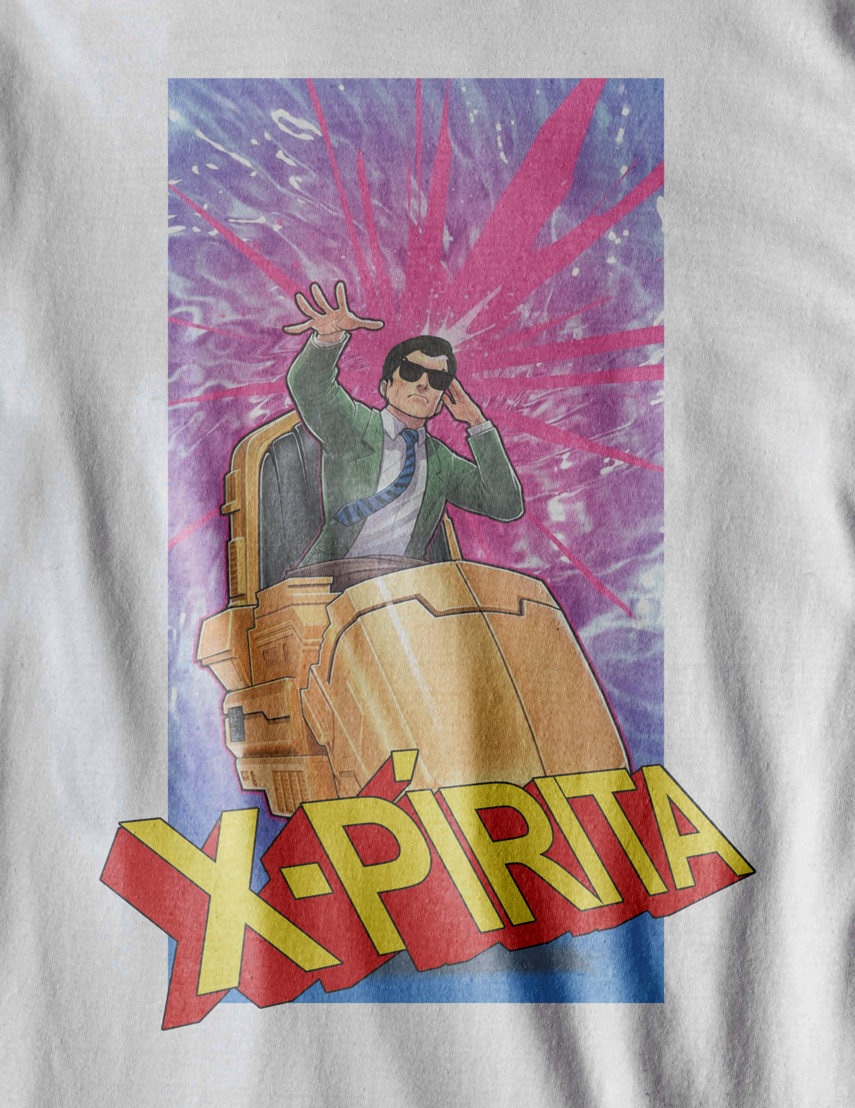 Nome do produto: Camiseta Professor Xavier - X-Pírita - (unissex)
