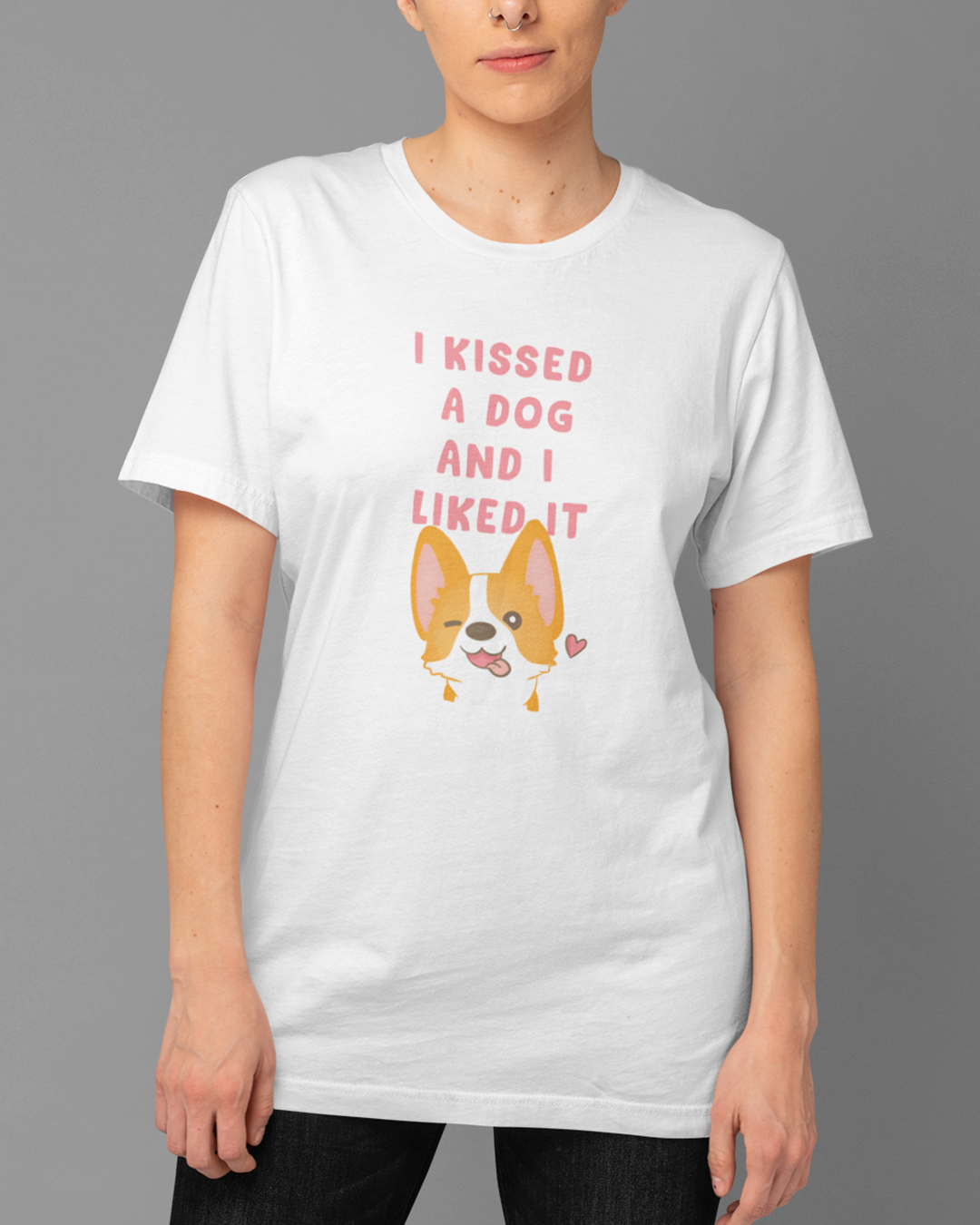 Nome do produto: Camiseta I Kissed a Dog