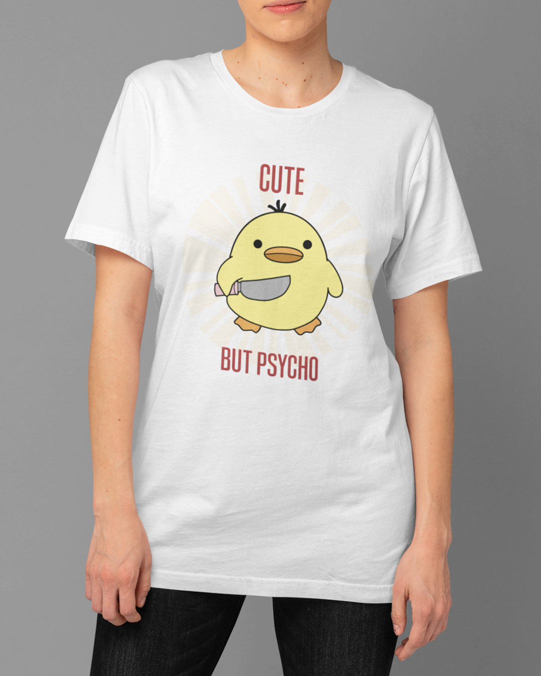 Nome do produto: Camiseta Cute But Psycho