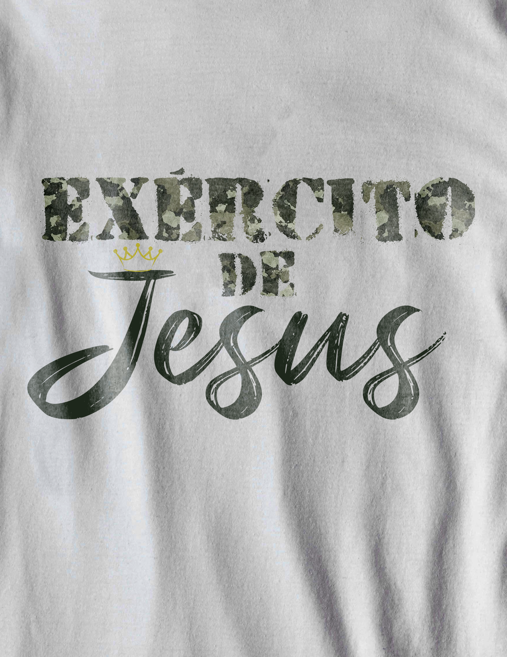 Nome do produto: Camiseta Exército de Jesus - (unissex)
