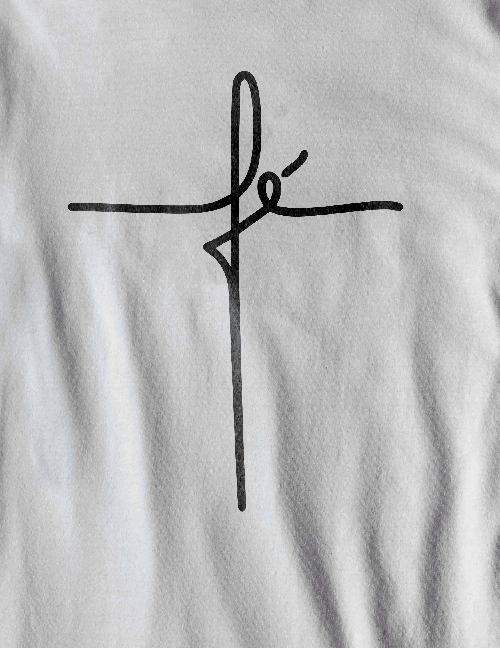 Nome do produto: Camiseta Fé - (unissex)