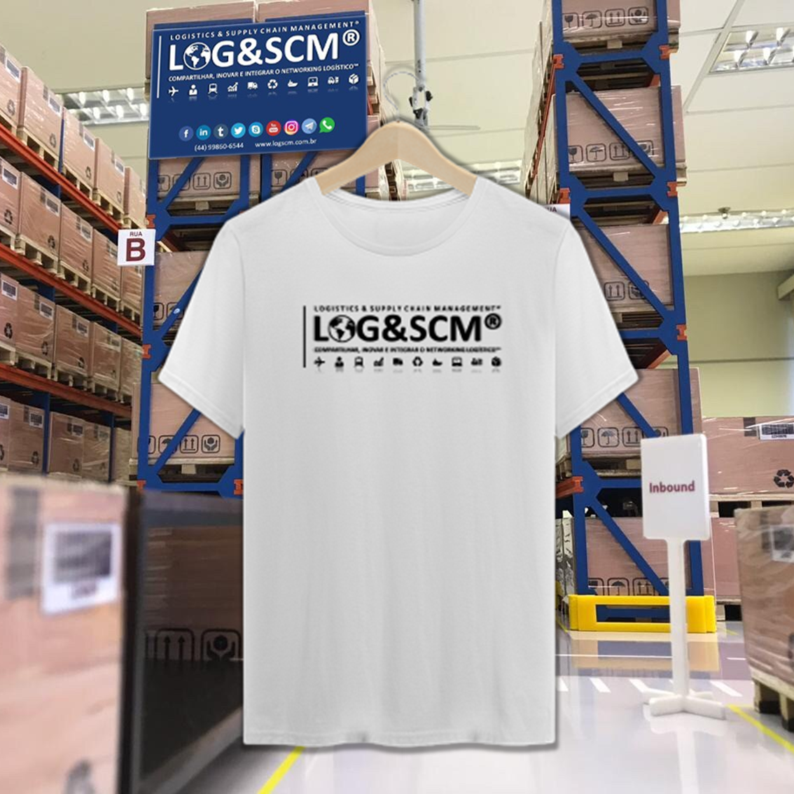 Nome do produto: T Shirty Quality Black LOGSCM Masc