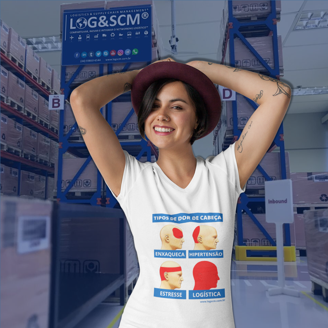 Nome do produto: Baby Long Quality Dores da Logística LOGSCM Fem