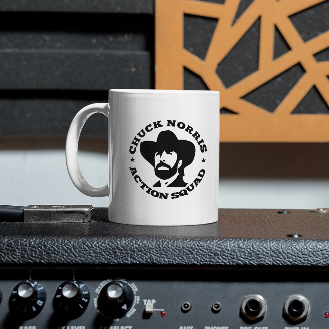 Nome do produto: Chuck Norris Action Squad - Caneca