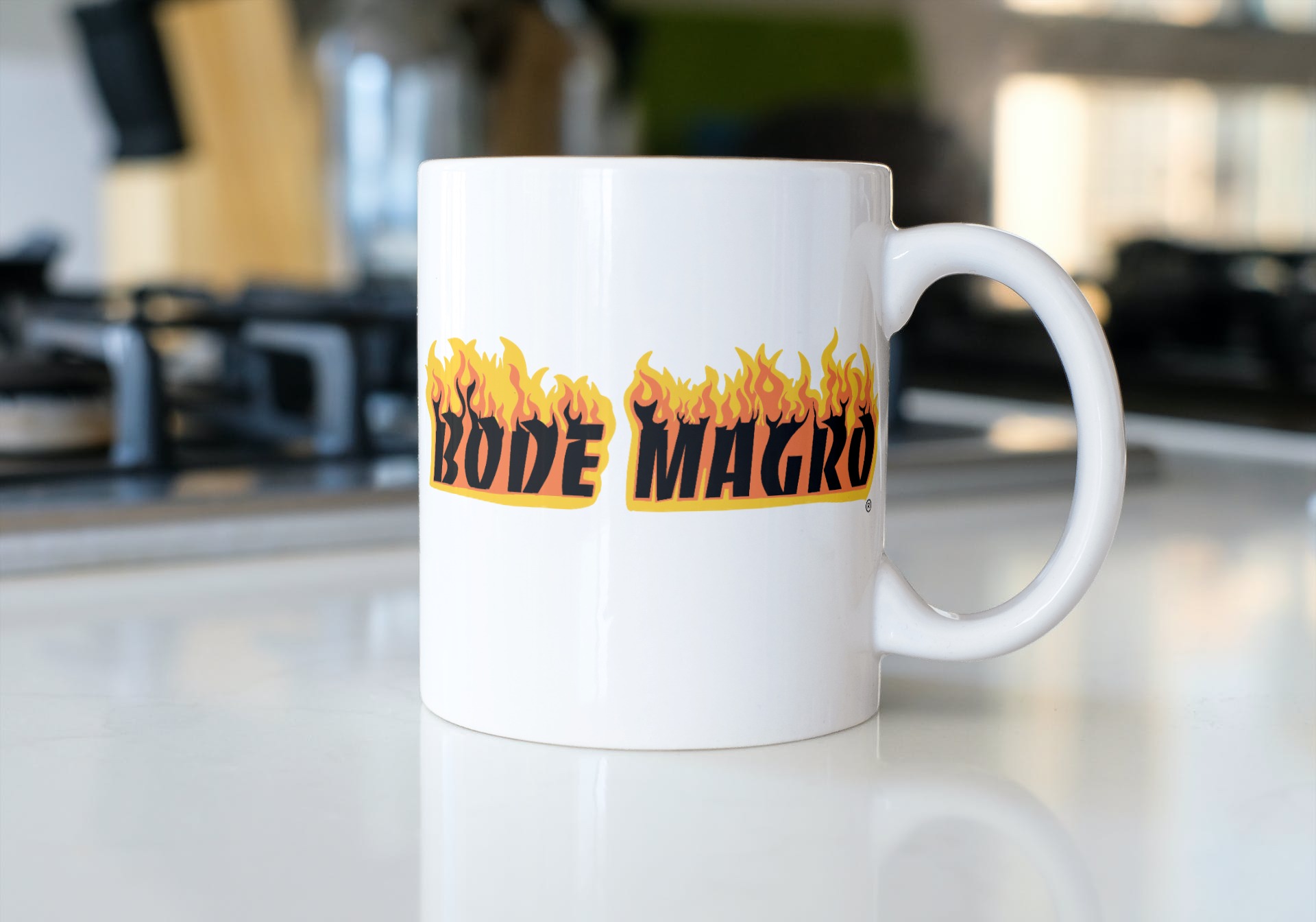 Nome do produto: Caneca Bode in flames
