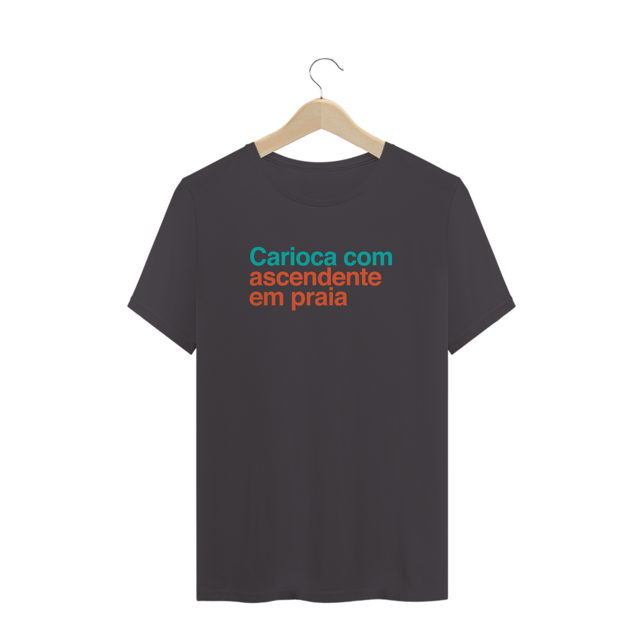 Nome do produto  Signo Carioca / T-Shirt Prime Masculina Cinza estonada