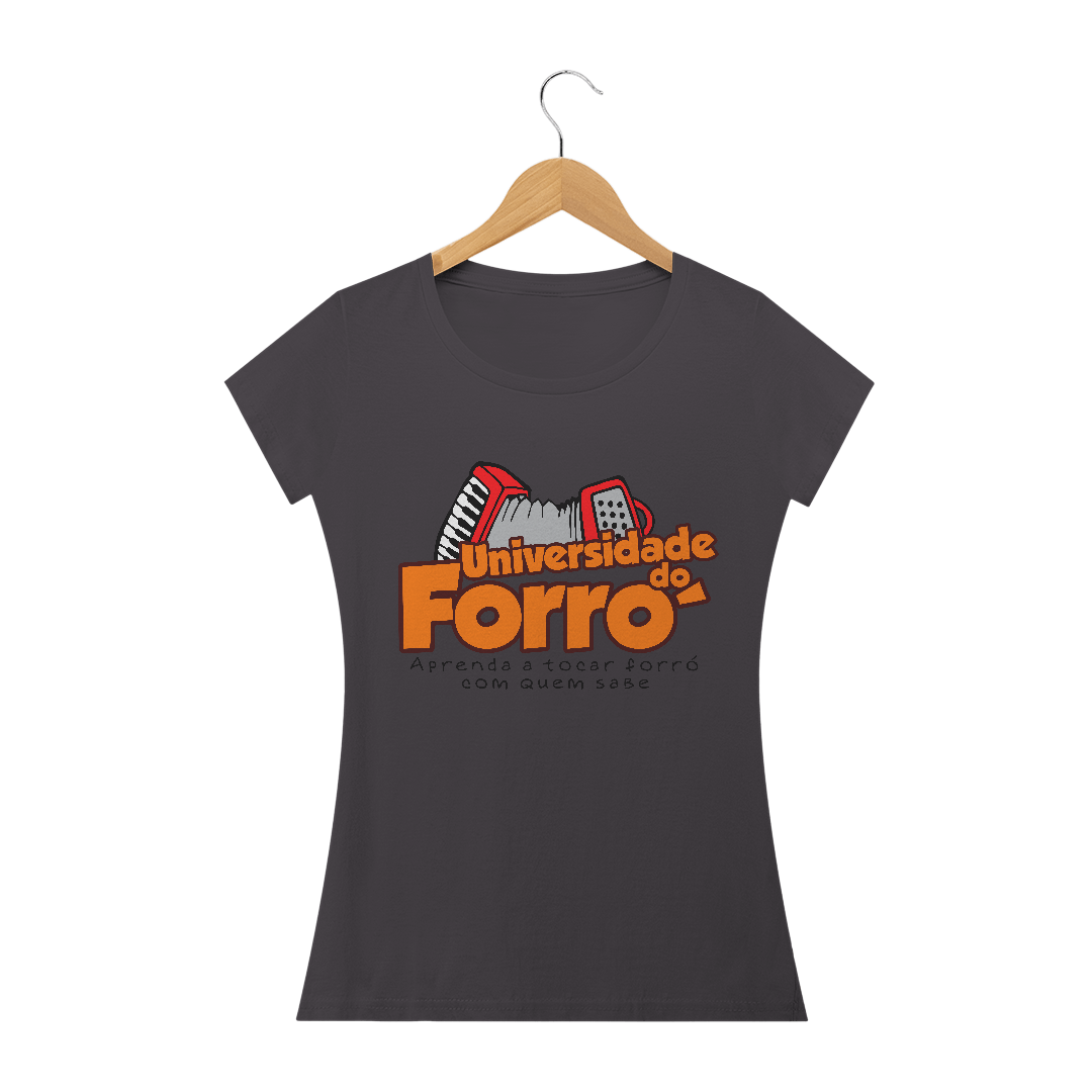 Nome do produto: Camisa feminina da Universidade do Forró