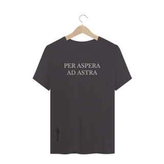 Camiseta envelhecida Per Aspera Ad Astra
