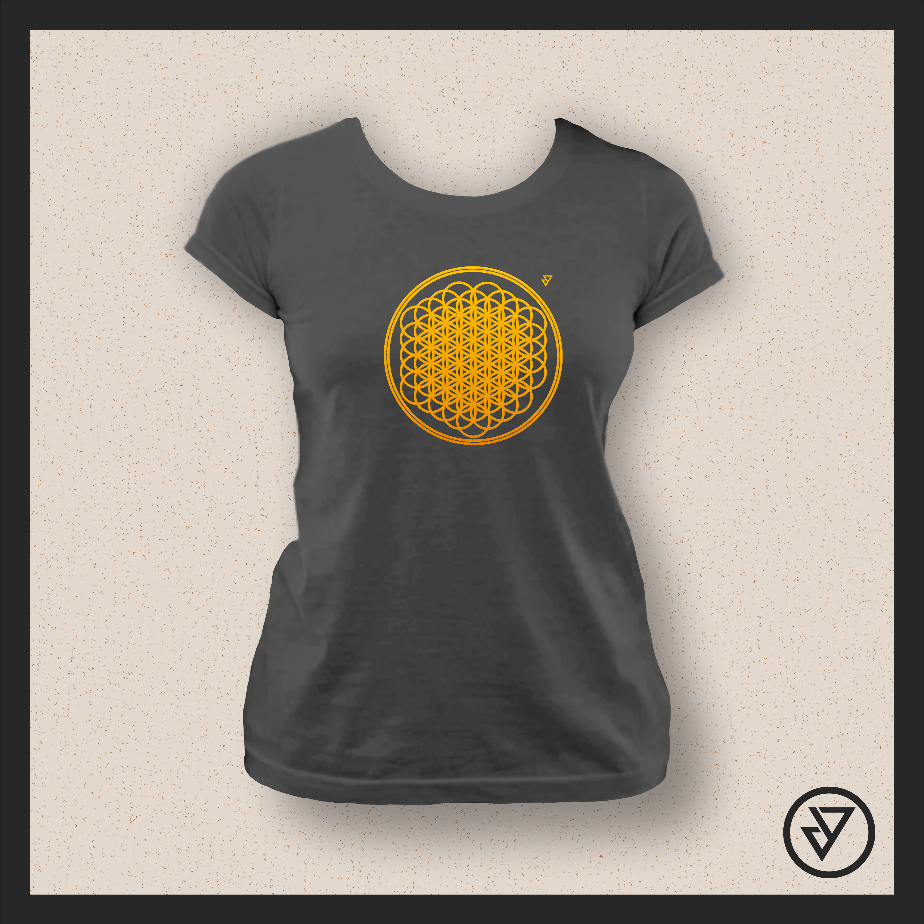 Nome do produto: Camisa Feminina Bring Me The Horizon (Sempiternal) - Cinza Estonada