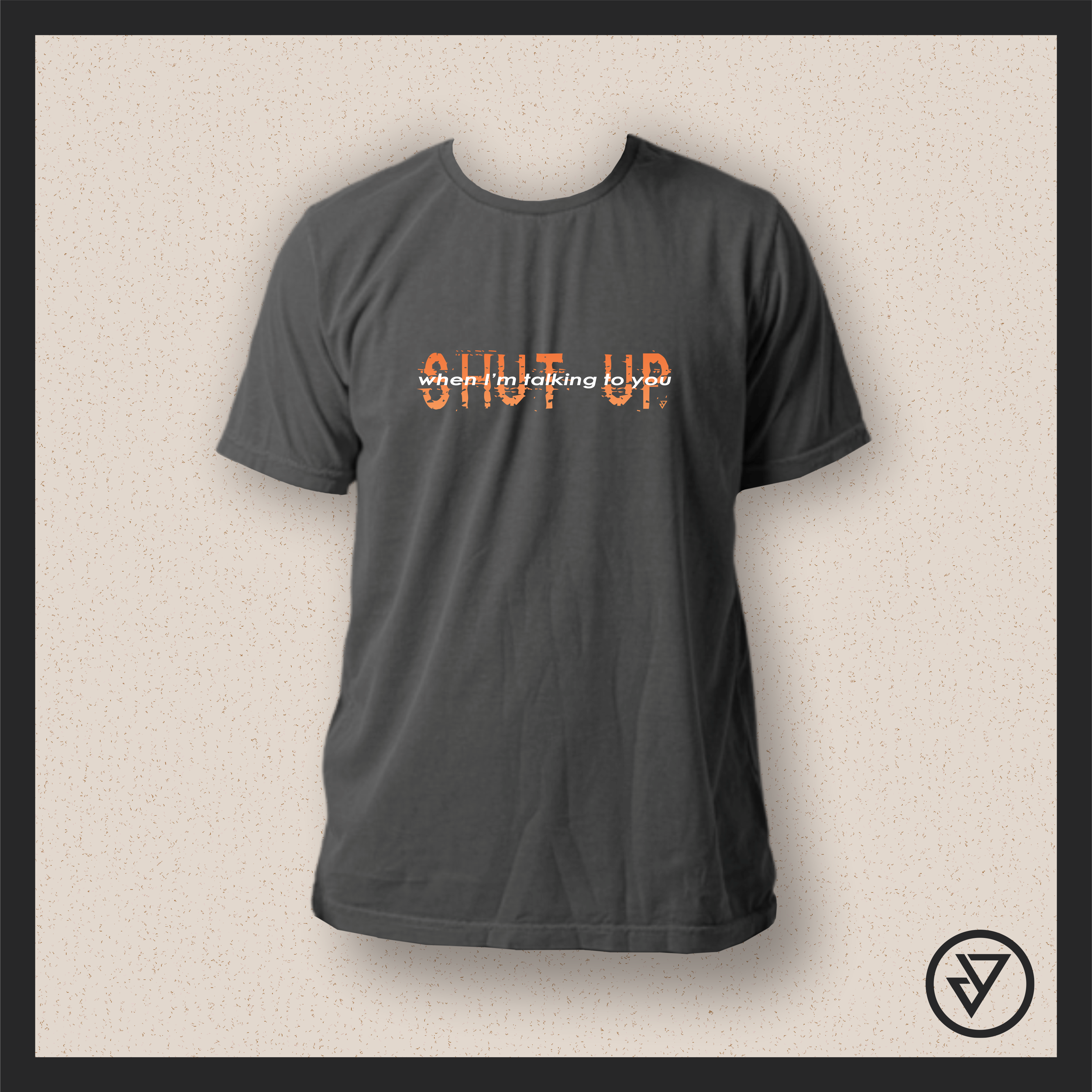 Nome do produto: Camisa Linkin Park - SHUT UP (One Step Closer) - Cinza Estonada