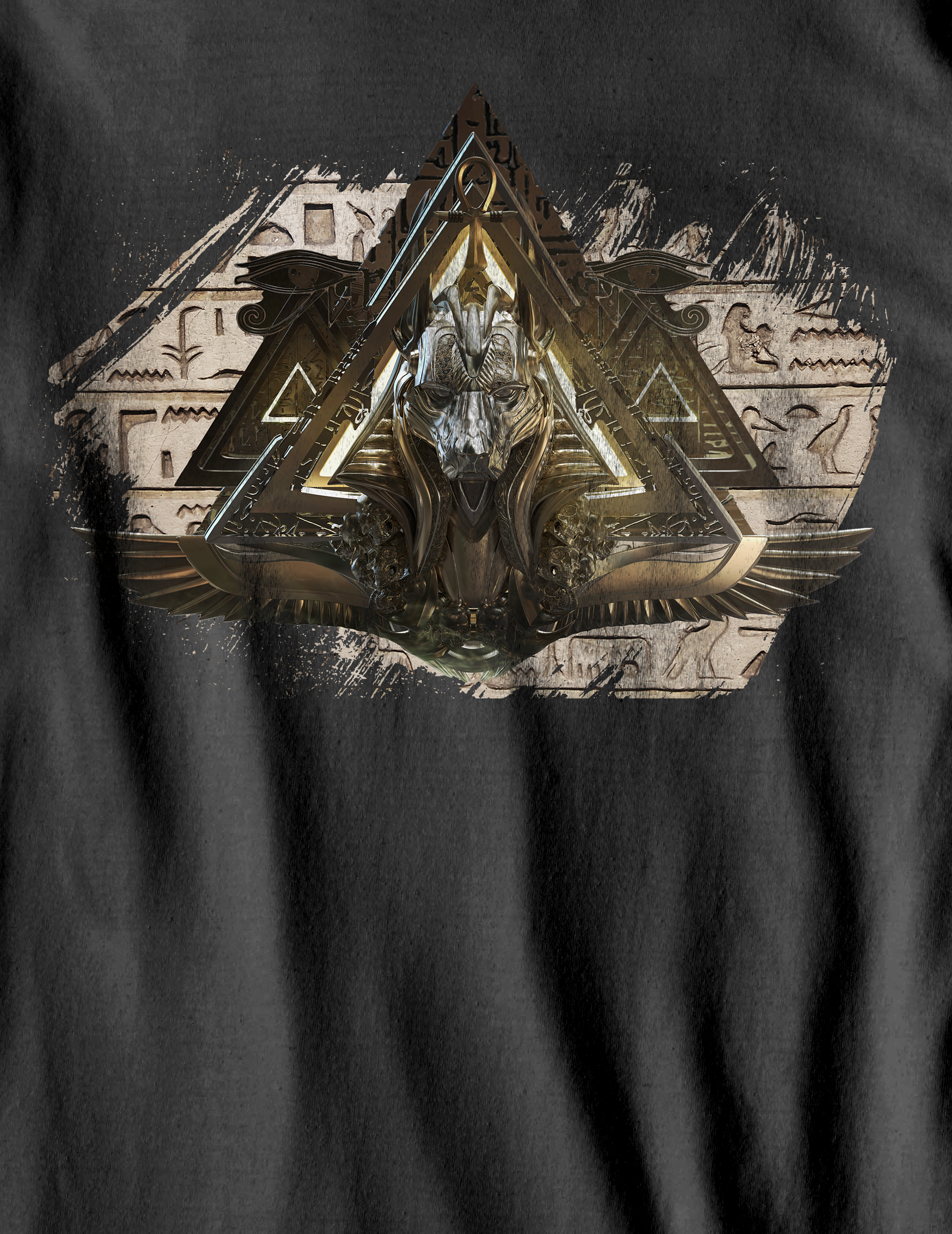 Nome do produto: Camiseta Estonada - Anúbis - (unissex)