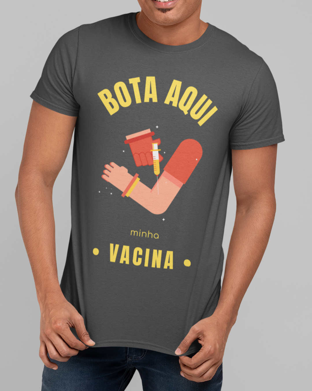 Nome do produto: Camiseta Vacina