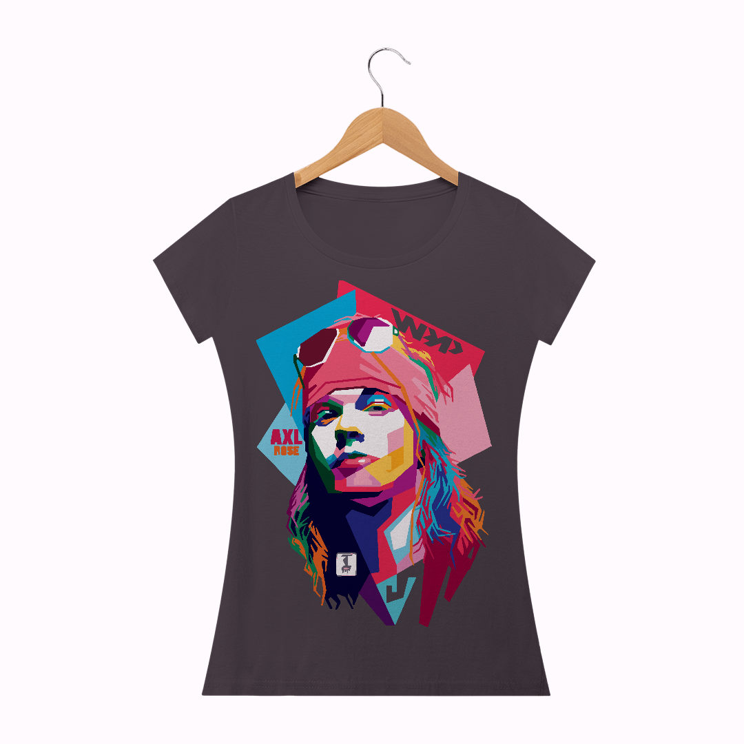 Nome do produto: Baby Long Colorida - Axl Rose # Guns N\' Roses