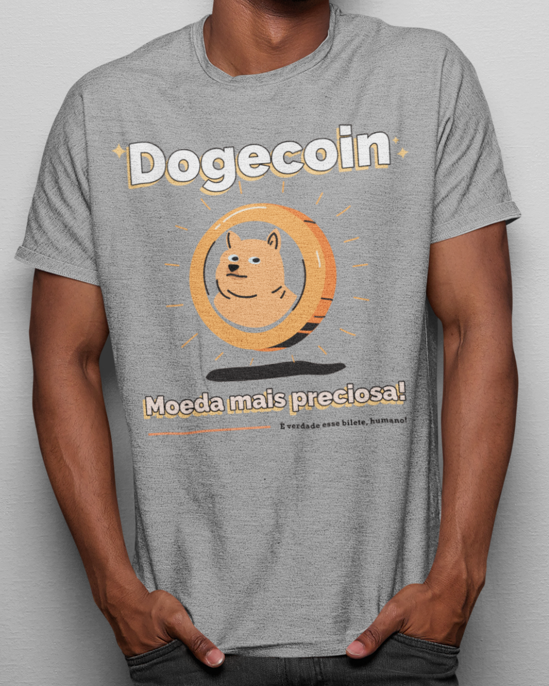 Nome do produto: Camiseta Dogecoin