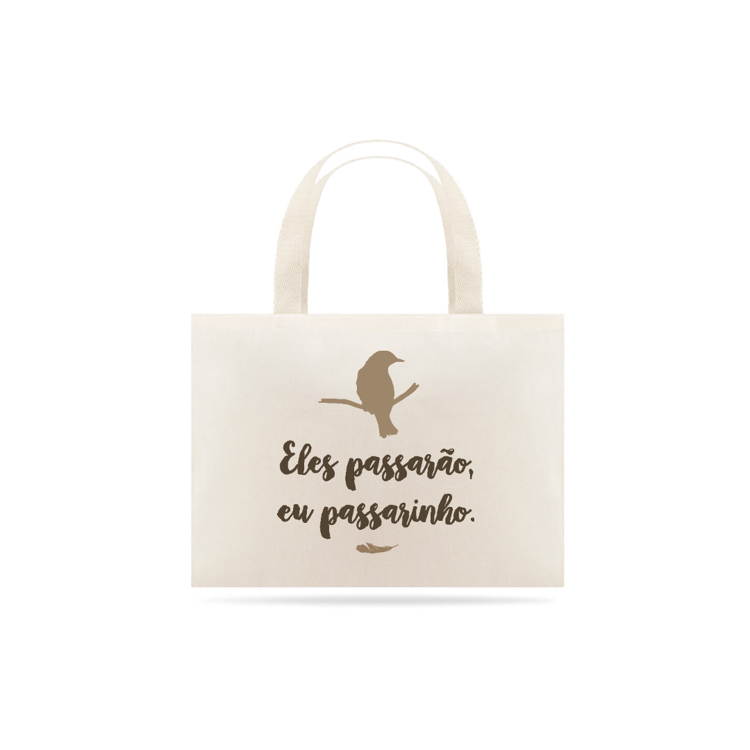 Nome do produto: EcoBag Passarinho
