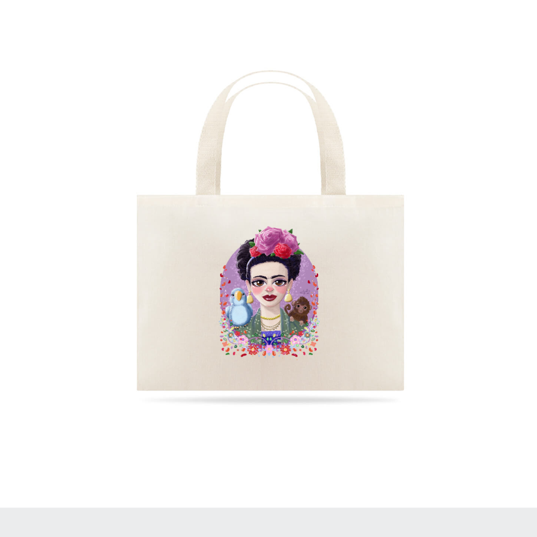Nome do produto: Ecobag Frida Kahlo