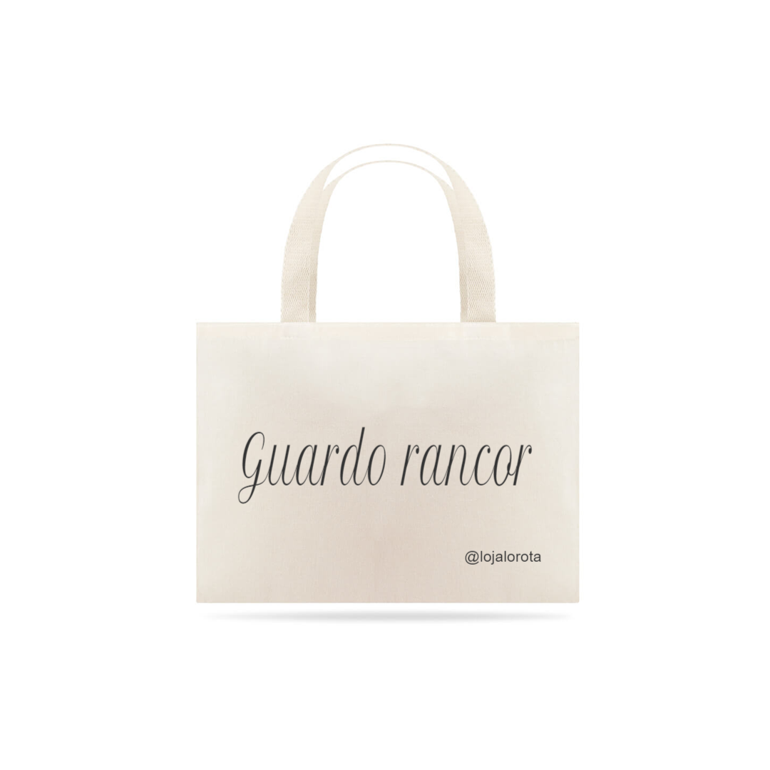 Nome do produto: Ecobag Guardo Rancor