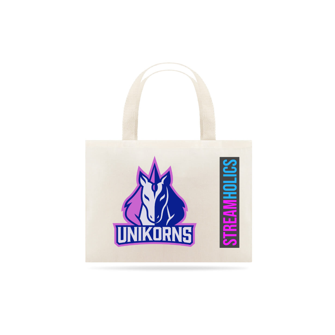 Nome do produto: Ecobag Unikorns Ed. Especial Streamholics