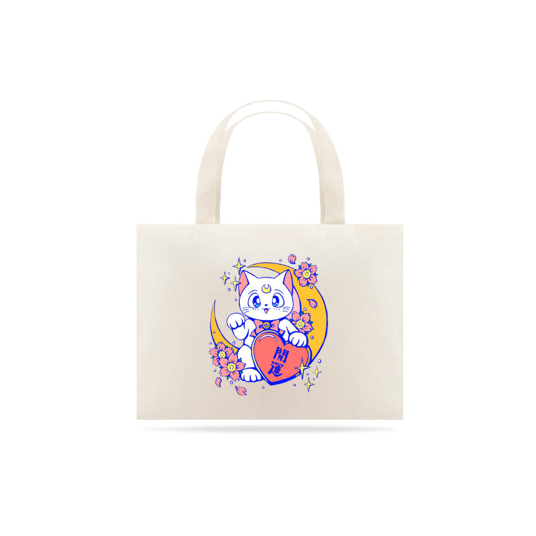 Nome do produto: Bolsa Eco - Manekineko Moon