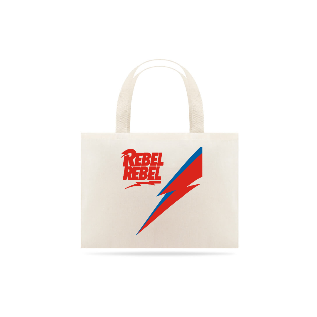 Nome do produto: ECOBAG REBEL REBEL - DAVID BOWIE