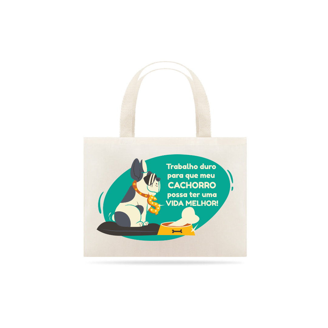 Nome do produto: Trabalho Duro - Ecobag