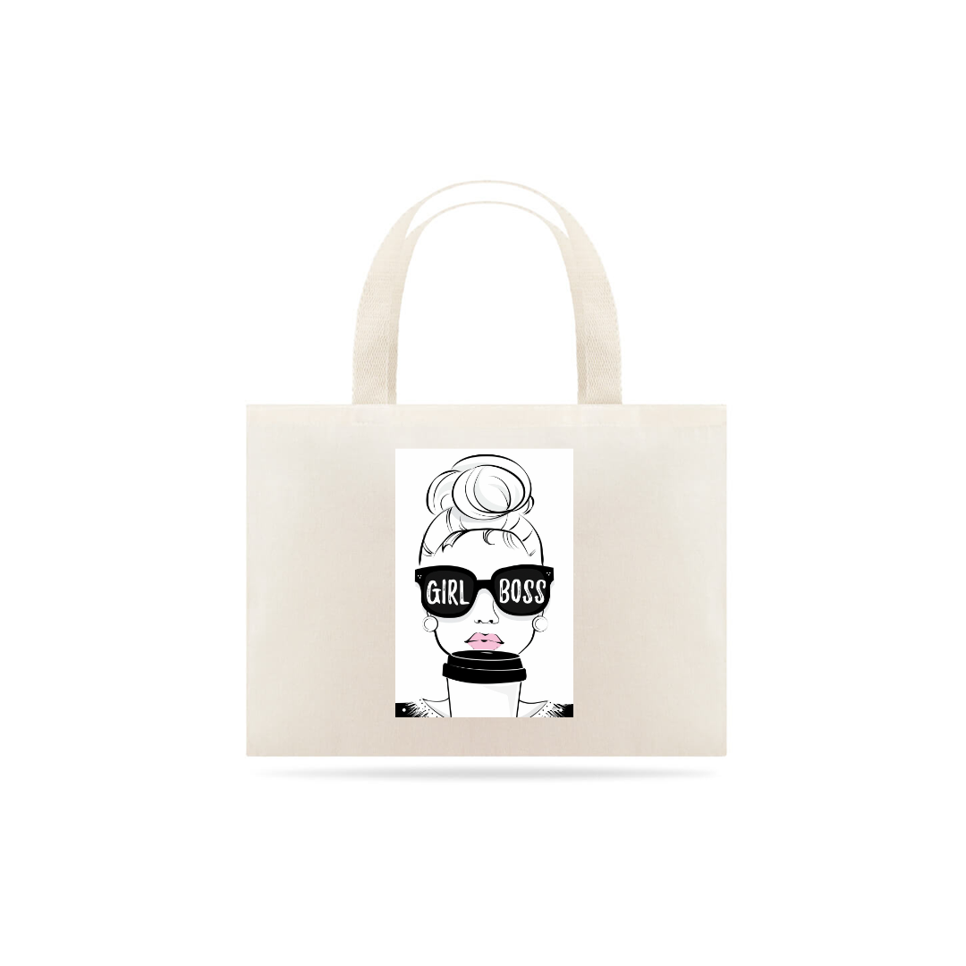 Nome do produto: Ecobag Girl Boss