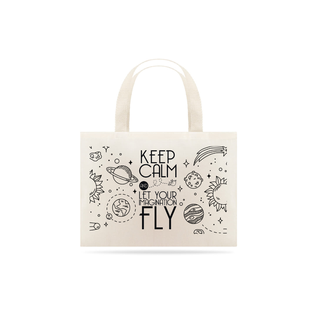 Nome do produto: Eco Bag Keep Calm 
