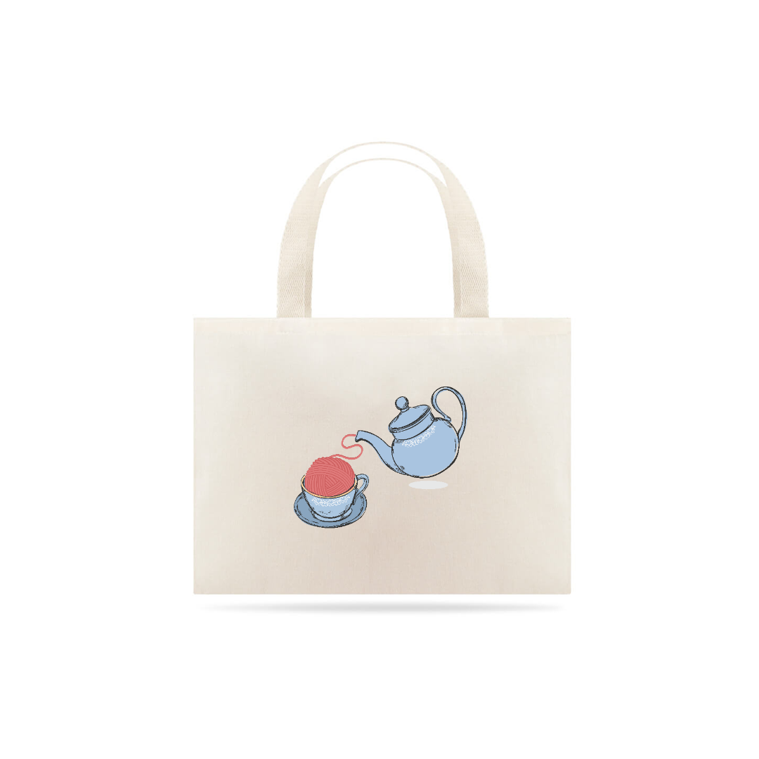 Nome do produto: Ecobag Chá com Novelos 