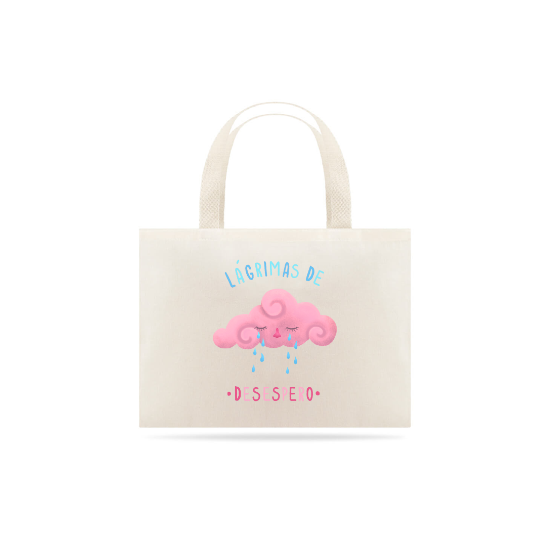 Nome do produto: ECOBAG LÁGRIMAS DE DESESPERO
