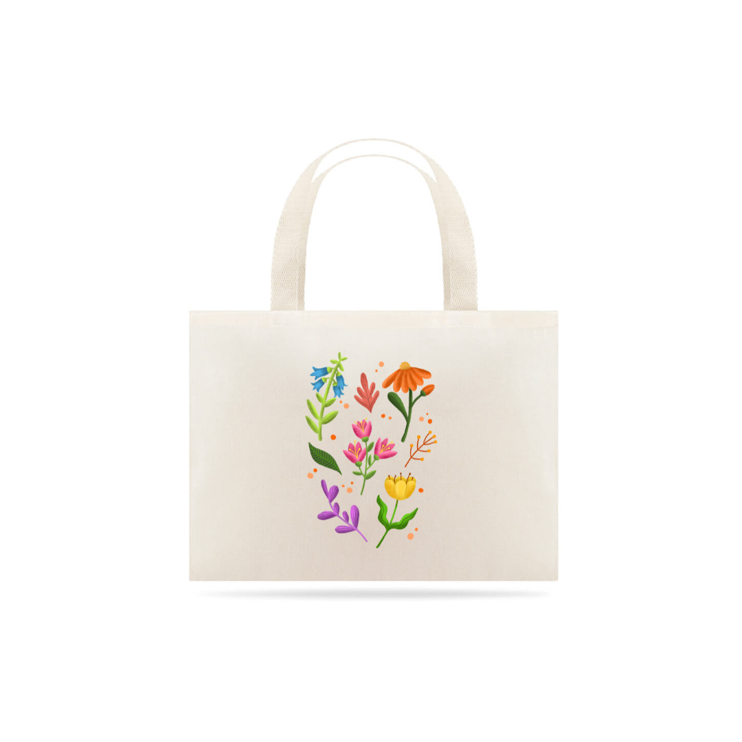 Nome do produto: ECOBAG FLORES