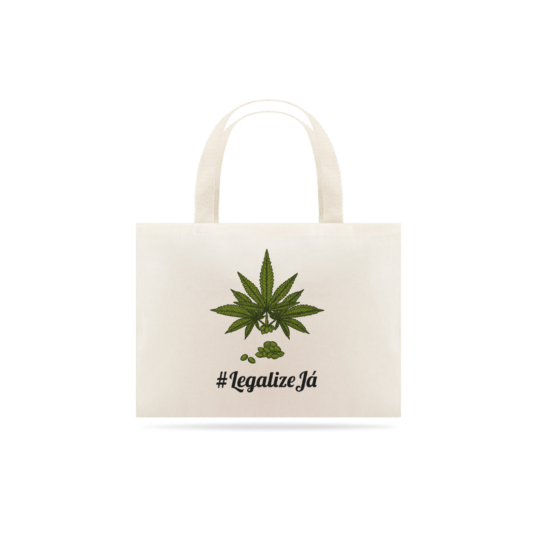 Nome do produto: Ecobag #LegalizeJá