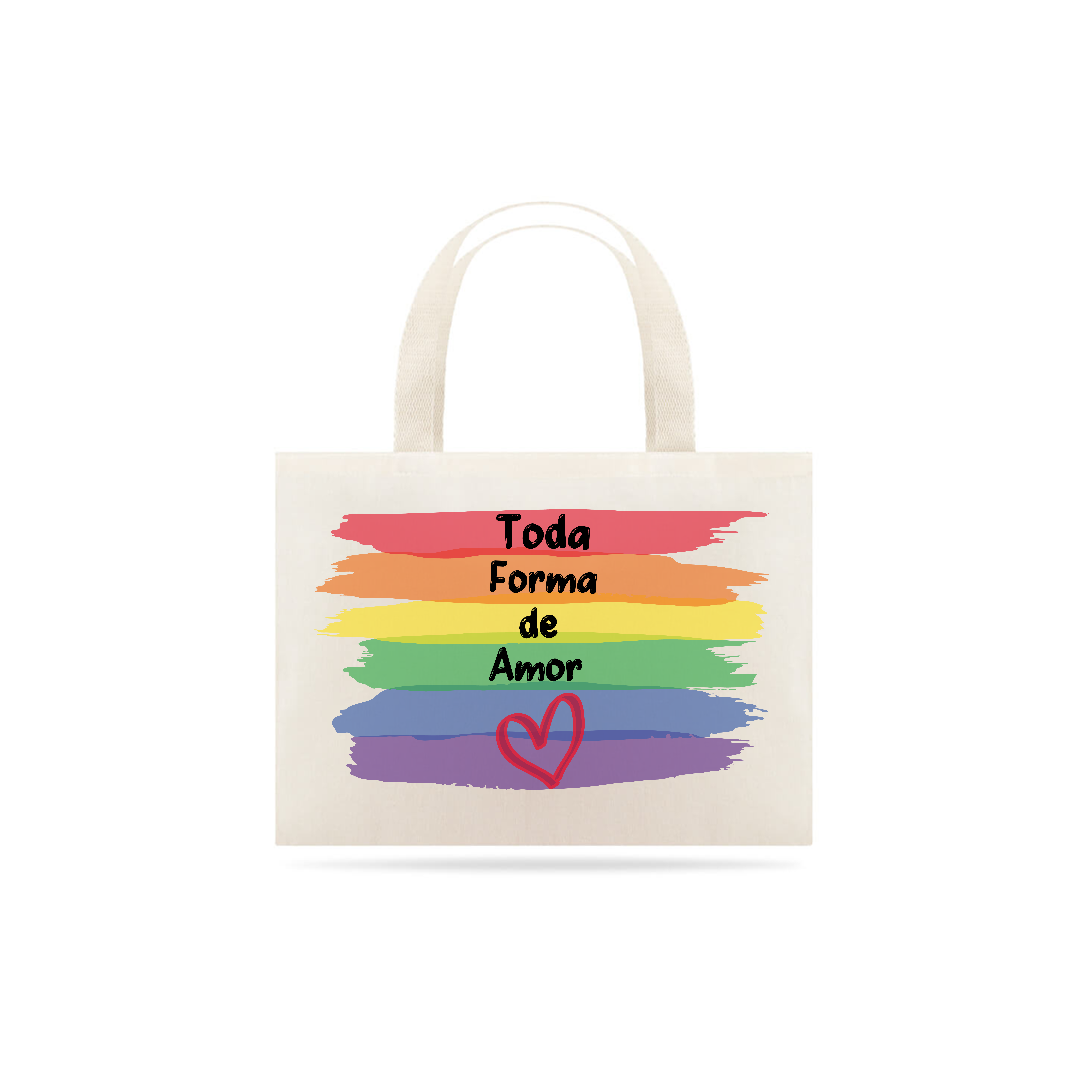 Nome do produto: Ecobag Toda Forma de Amor