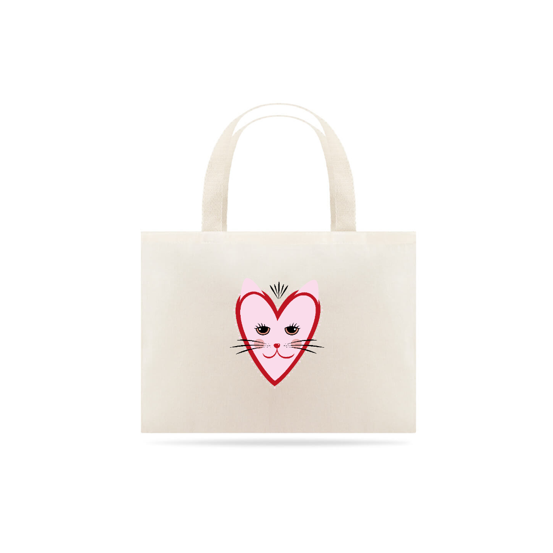 Nome do produto  Eco Bag | Coração