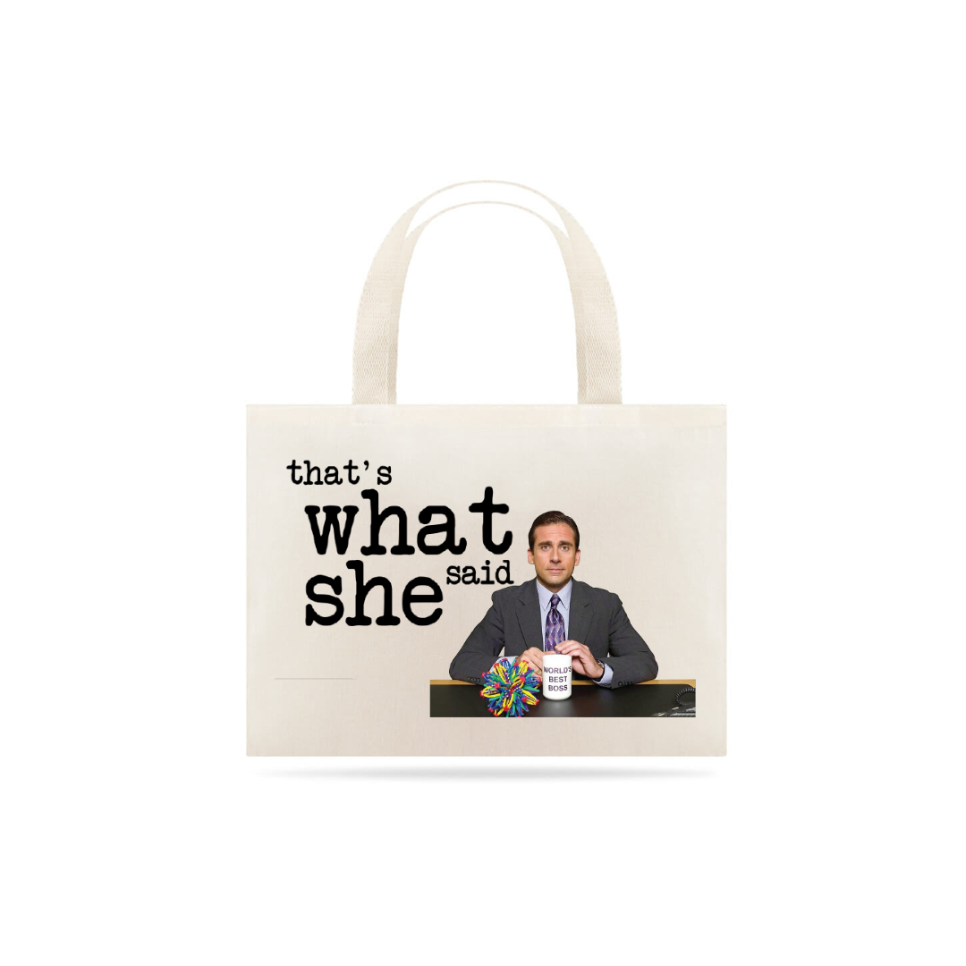 Nome do produto: Ecobag The Office
