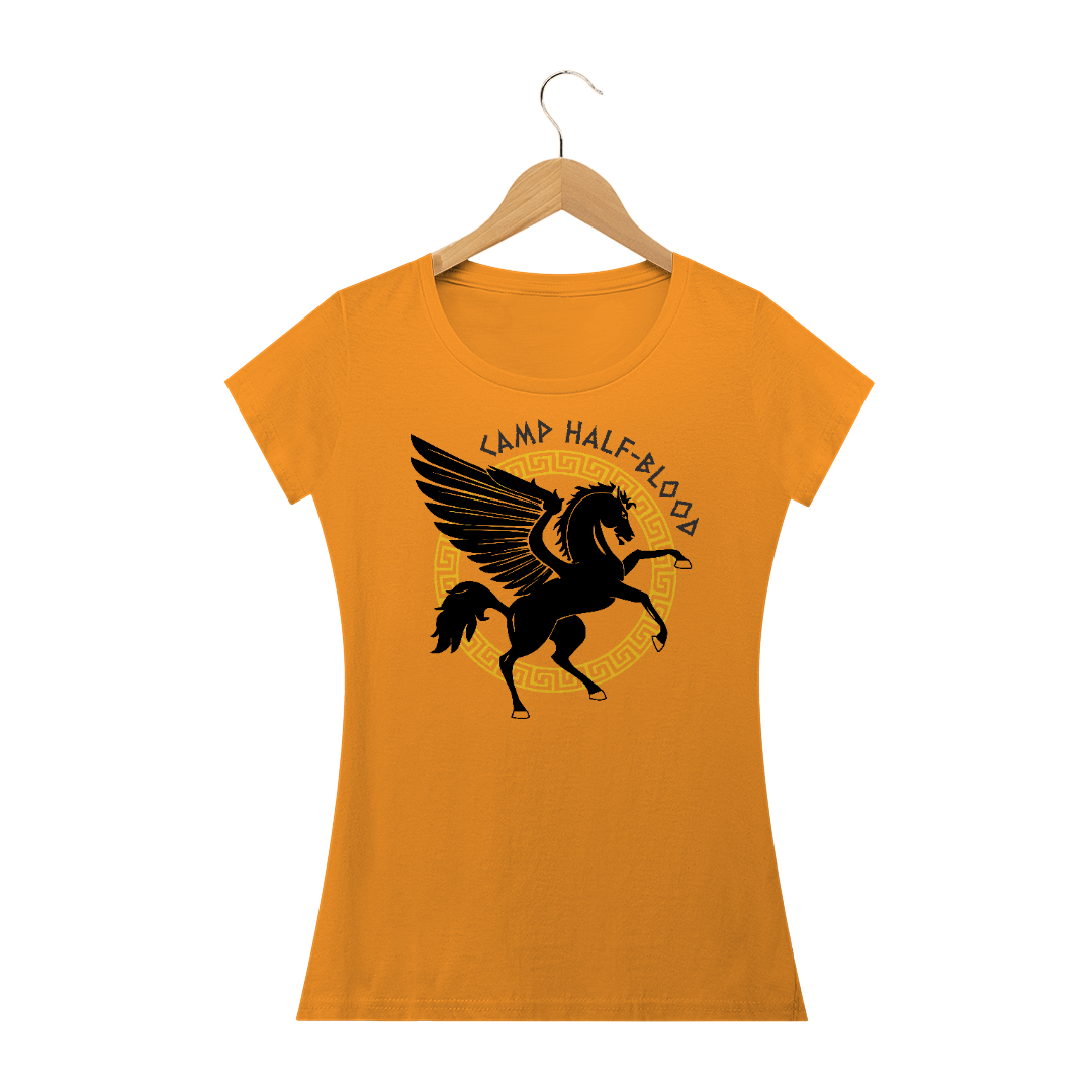 Nome do produto: Camiseta Feminina Camp Half-Blood - Greek