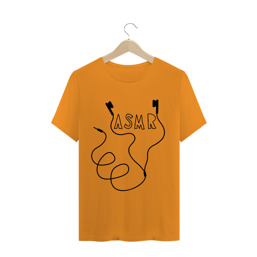 Nome do produto: Camiseta ASMR Unissex Fones de ouvido
