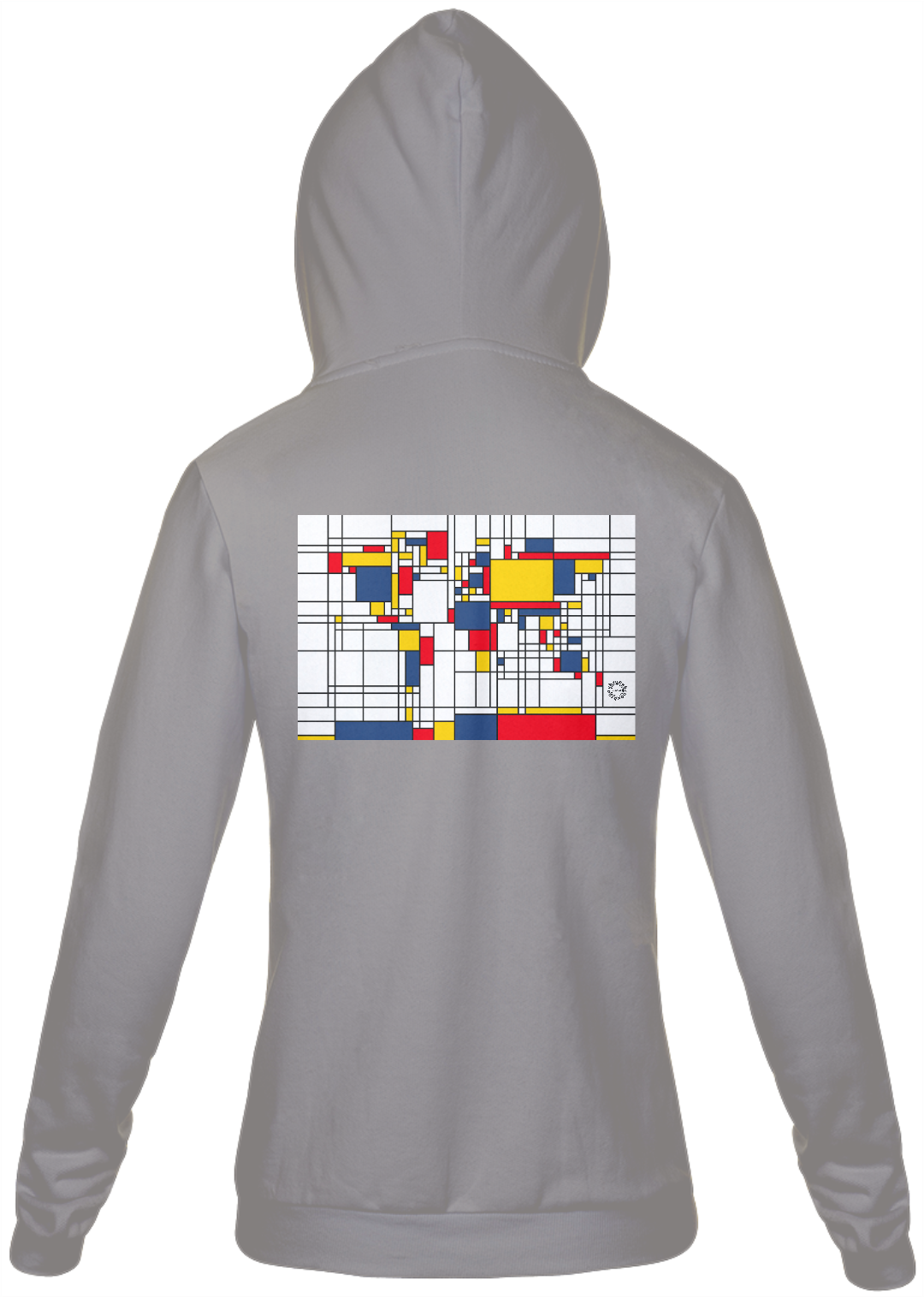 Nome do produto: Moletom Mondrian Mundo em estilo