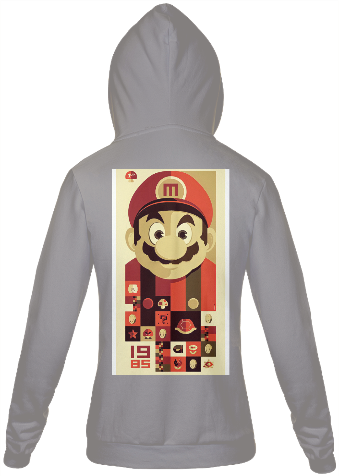Nome do produto  moletom Mário masc