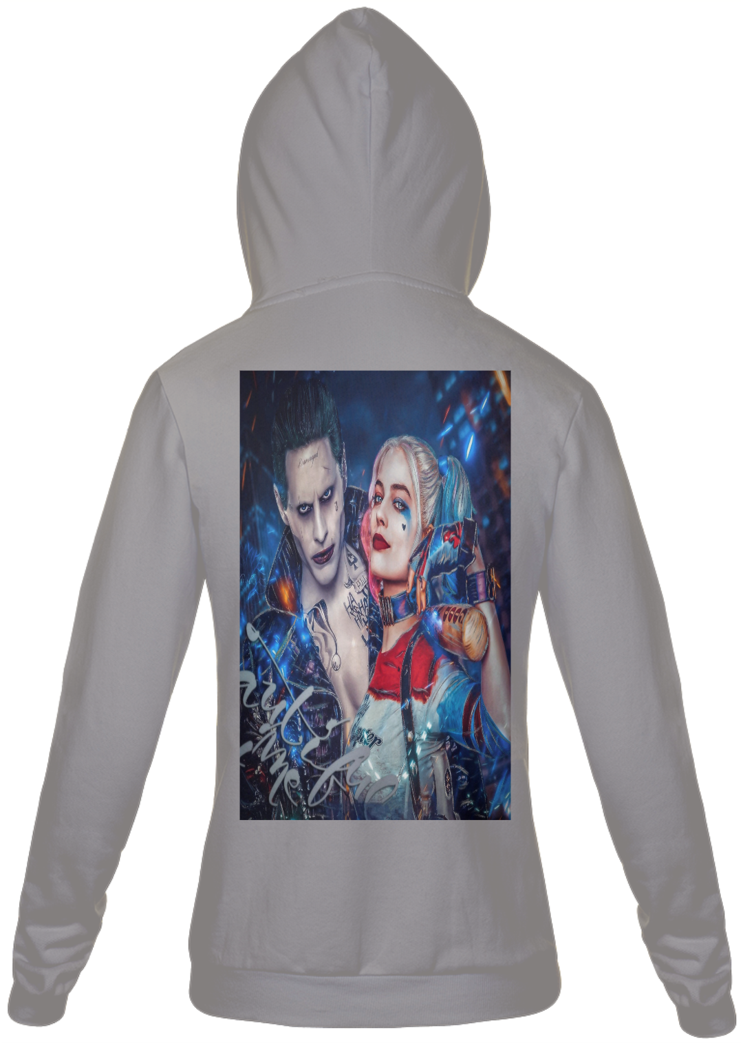 Nome do produto: blusa de frio Coringa e Arlequina