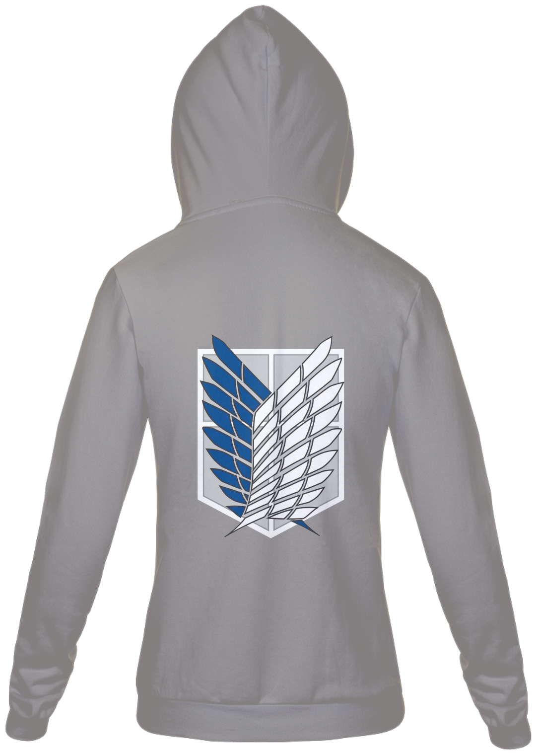 Nome do produto: Moletom (Masculino) - Tropa de Reconhecimento Attack on Titan