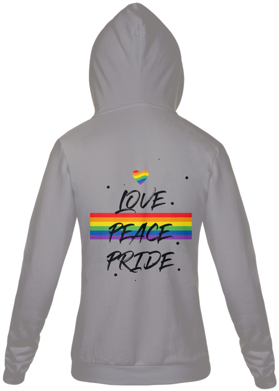 Nome do produto: MOLETOM FEMININO PRIDE