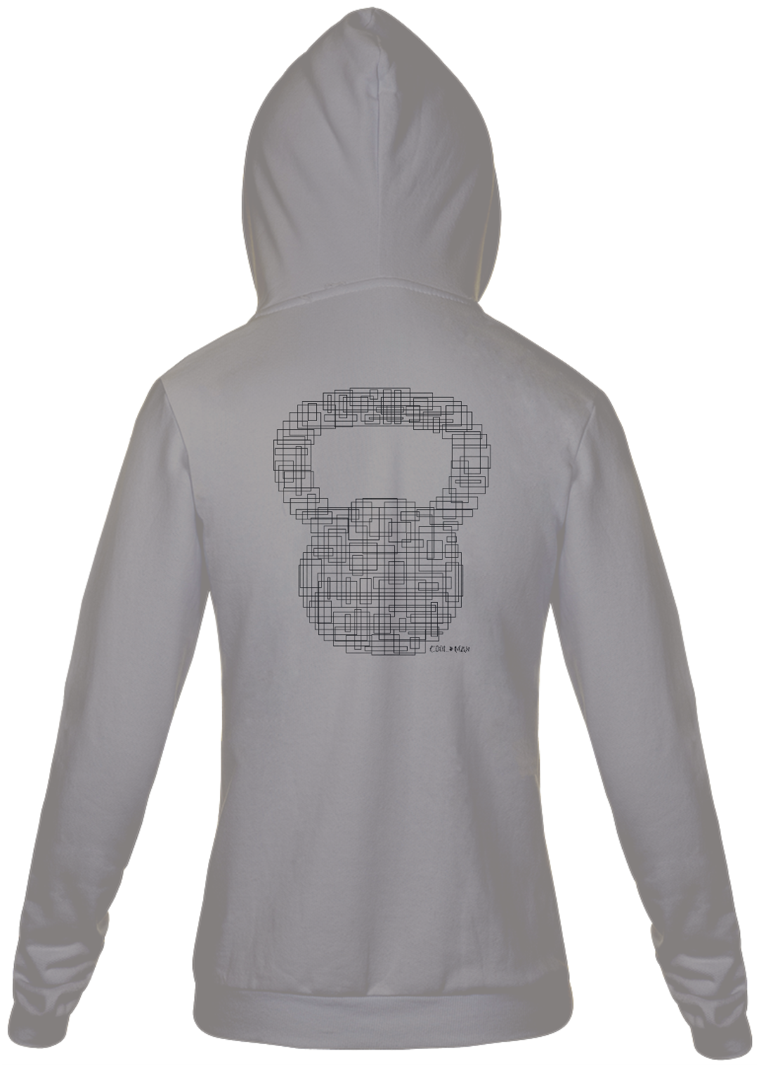 Nome do produto: Moleton Kettlebell Estampa Preta