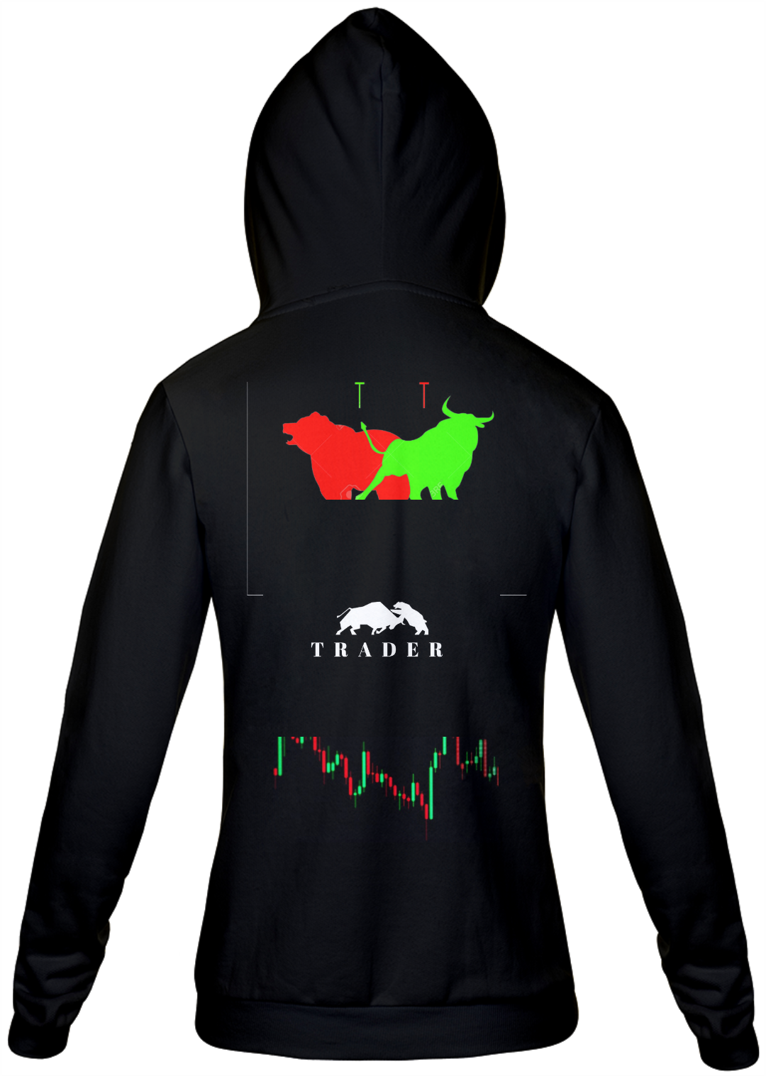 Nome do produto: MOLETON PRETA - BLACK TRADER