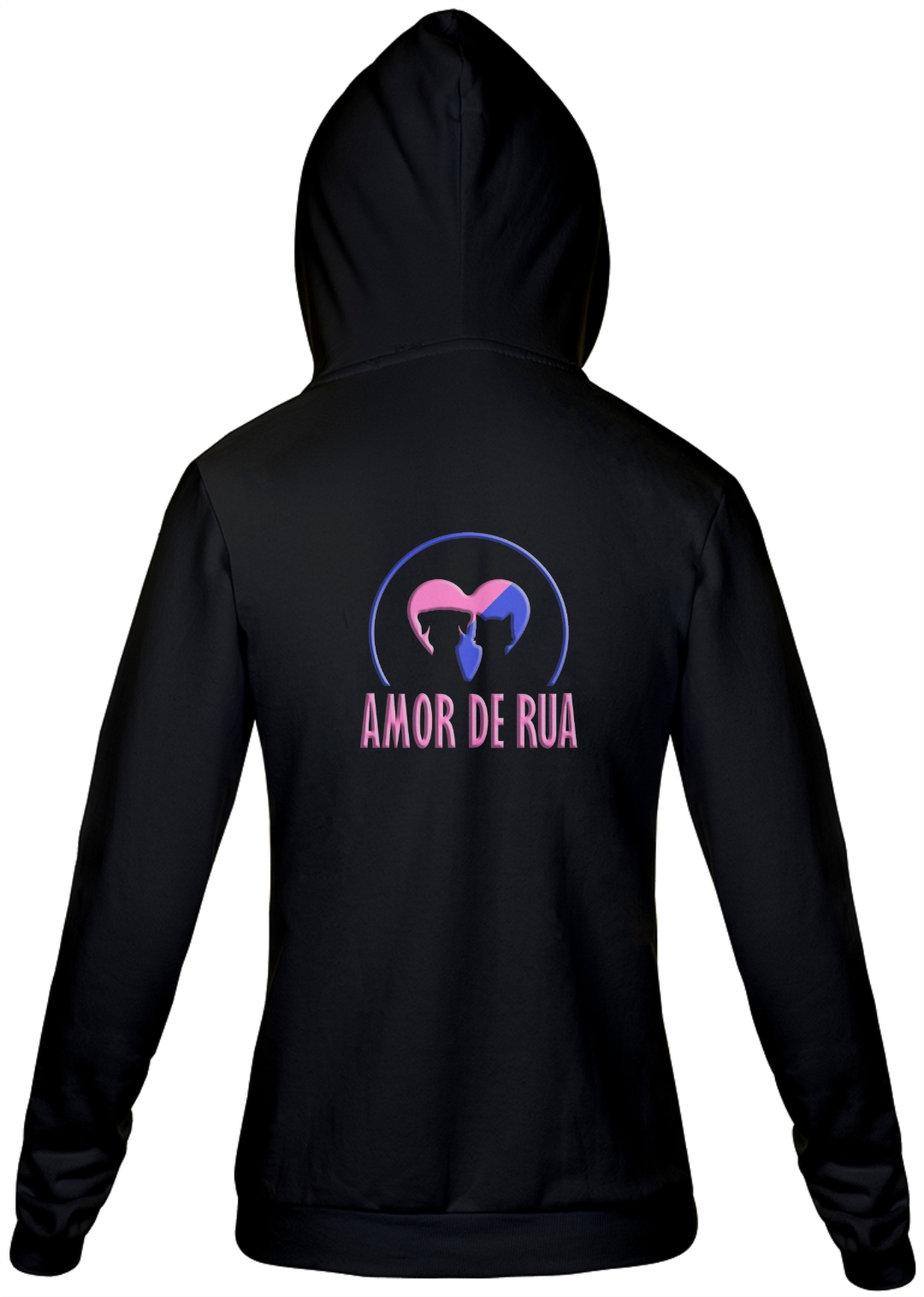 Nome do produto  Moletom Amor de Rua Feminino ra