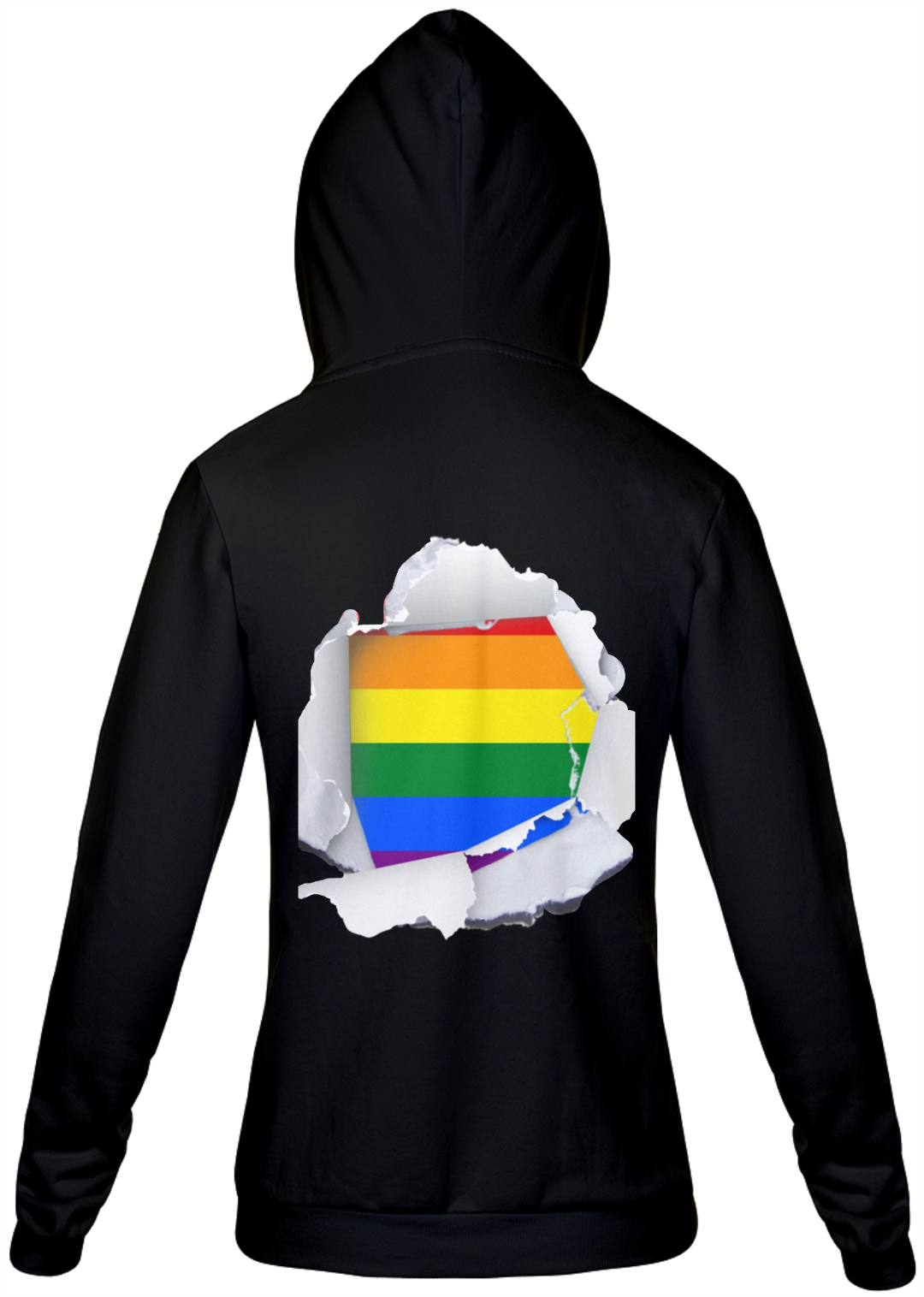 Nome do produto: MOLETOM BANDEIRA RASGANDO 